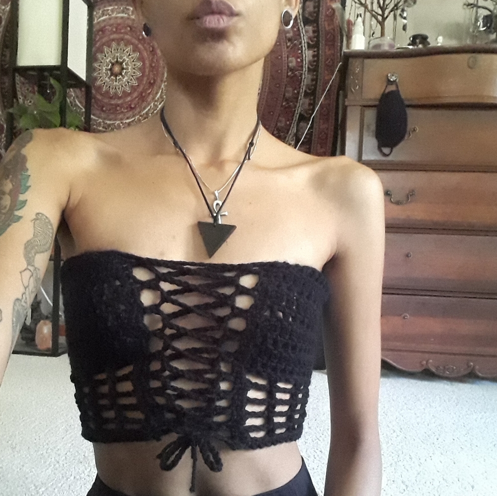 Handmade crochet top